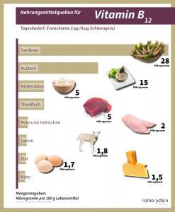 Infografik-VitaminB12 - Homocystein Netzwerk